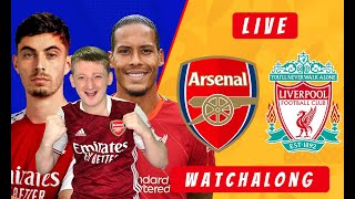 ARSENAL vs LIVERPOOL  LIVE FRIENDLY  Football Watchalong with Denveloper [upl. by Elockcin527]