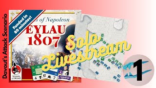 Battles of Napoleon Eylau 1807 solo livestream [upl. by Decca]