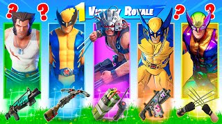 The RANDOM WOLVERINE BOSS Challenge Fortnite [upl. by Notsla111]