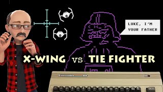 XWing vs Tie Fighter dal PET al  Commodore 64 [upl. by Cordeelia]