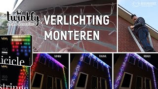 WOW  TWINKLY GENERATION 2 VERLICHTING MONTEREN  VLOG 100 [upl. by Hgielanna]