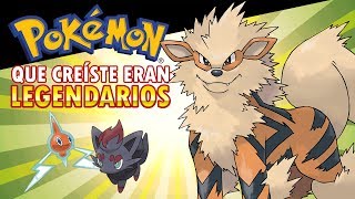 POKÉMON QUE CREÍSTE QUE ERAN LEGENDARIOS [upl. by Sidwohl]