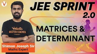 Matrices amp Determinant  Class 12 Maths  IIT Jee Maths Shortcut Tricks  JEE Mains  Vedantu [upl. by Ahseken]