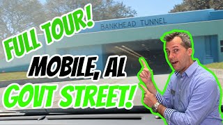 Mobile Alabama Tour  Government street like youve never seen [upl. by Berard]