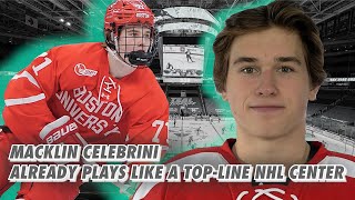 1 Pick Macklin Celebrini’s Most INSANE Highlights  2024 NHL Draft [upl. by Cyrano]