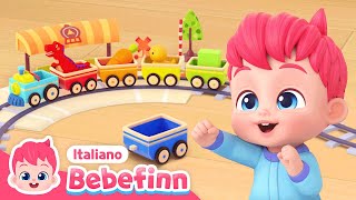 Bebefinn Treno Arcobaleno  Italiano  Canzoni per Bambini [upl. by Aidole145]