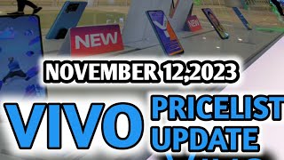 VIVO PRICELIST UPDATE VIVO Y0A2Y02TY17SY36VIVOV29e 5GVIVOV29 5G [upl. by Aihsei791]