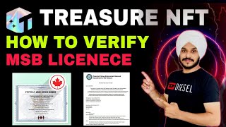 Treasure NFT How To Verify MSB Licence amp Certificates  Dont Blaim Seniors [upl. by Morgana597]