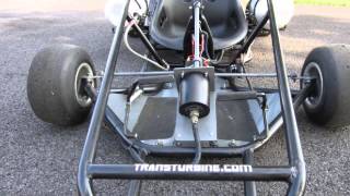 Jet Powered Go Kart 160mph [upl. by Edrei]