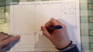 11 Assonometria Cavaliera parallelepipedo [upl. by Searcy]