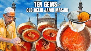 Best Non Veg Street Food at Jama Masjid पुरानी दिल्ली in Ramazan  Best Street Food of Old Delhi 🇮🇳 [upl. by Sokim]