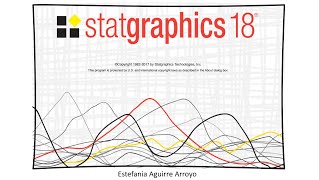 Instalación de Statgraphics Versión 2018 [upl. by Ahtenak]