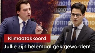 Baudet vs Jetten over klimaatakkoord 1000 miljard voor helemaal niets [upl. by Brunhild]