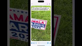 A yard sign for 25 🤣 Part 1 facebookmarketplace prank [upl. by Adrell586]