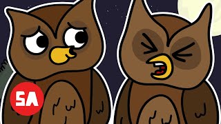 Spooky Noises SCARE Irish Owls Senseless  Sminky Shorts Ghost [upl. by Iredale710]