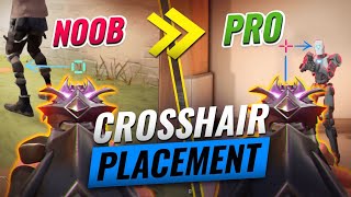 4 Levels of Crosshair Placement Beginner to Pro  Valorant [upl. by Ahsok]