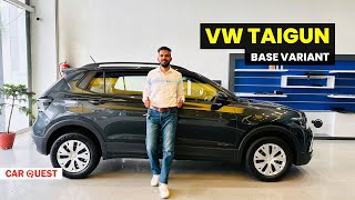 2024 VW Taigun Base Variant Walkaround  Taigun Comfortline  Car Quest [upl. by Jr]