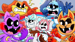 SMILING CRITTERS Vs FROWNING CRITTERS Poppy Playtime Animation [upl. by Eelaroc]