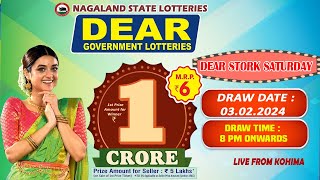 LOTTERY SAMBAD DEAR 8 PM 03022024 NAGALAND LOTTERY LIVE DEAR LOTTERY LIVE LOTTERY SAMBAD LIVE [upl. by Behl]