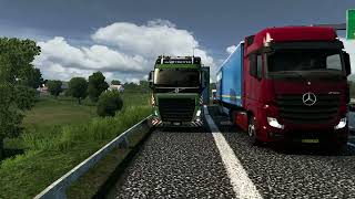 5 Minutes of Realistic Brutal Graphics amp Weather in Action  Euro Truck Simulator 2 [upl. by Oigolue]