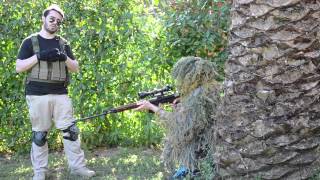 Sniper Area Le Ghillie Suit  SOG Softair ITALIA [upl. by Inga606]