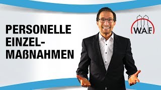 Personelle Einzelmaßnahme einfach erklärt  Definition der personellen Einzelmaßnahme [upl. by Larue]