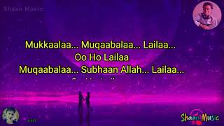 Muqabla Muqabla  Karaoke With Lyrics  A R Rahman and Swarnalatha [upl. by Nrek]