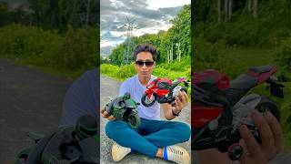 TOP MODEL S1000 BIKE VS RC MBW BIKE UNBOXINGshorts unboxing bike bmw [upl. by Still]