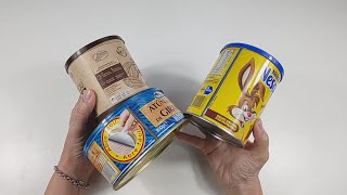 Si tienes LATAS prueba hacer estas IDEAS ManualidadesdiyartesanatoReciclaje Arte en casa [upl. by Rosario240]