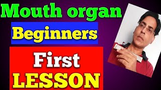 Mouth organ lesson 1 Harmonica tutorial 1 First mouth organ lesson beginners lesson [upl. by Ydisac]