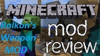 Mod Review  Balkons Weapon Mod Balkons Waffen  Minecraft 147 HDGermanDeutsch [upl. by Ocsecnarf129]