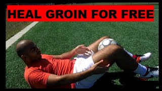 Most Effective Groin Injury Exercise  3 MINS Per Day Only groin injury soccer physio [upl. by Aisorbma]