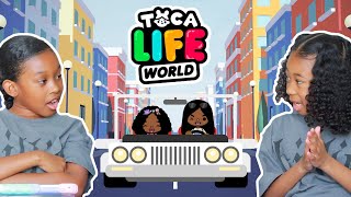 Storytime  Sekora amp Sefari Look Into The Future in Toca Life World [upl. by Cirone]