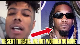 Offset PRESSED By BLUEFACE GOON For THREATENING Him After Claiming He Smashed Chrisean Rock [upl. by Pascha]