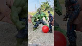 Captain Americas Nostalgia when seeing HULKs Happy Family  Marvel Toys [upl. by Mickie84]