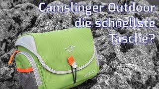 Kameratasche Camslinger Outdoor  Vorstellung und Test [upl. by Giacamo]