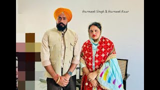 Live wedding Harmeet Singh Weds Harneet Kaur Noor Studio 9814481601 [upl. by Adlei]