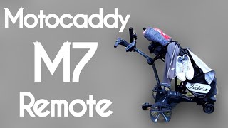 Motocaddy M7 Remote  Unboxing  One Problem [upl. by Lleral]