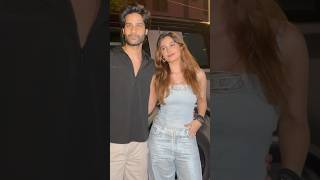 Rasha Thadani amp Aman Devgan Spotted At Bandra Hakkasan bollywood [upl. by Chinua]