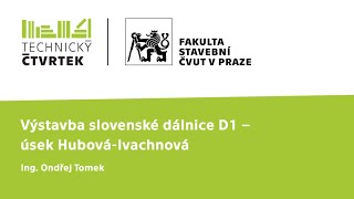 Výstavba slovenské dálnice D1 – úsek HubováIvachnová [upl. by Eidorb872]