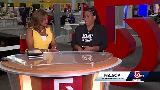 NAACP Boston Branch president discusses National Convention [upl. by Inman]