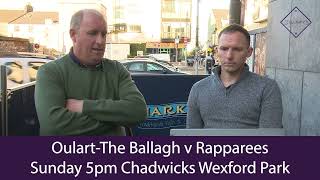 OulartThe Ballagh v Rapparees Preliminary Quarter Final [upl. by Cass]