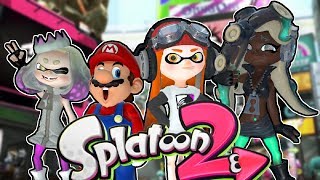 If Mario was in Splatoon 2 FANMADE [upl. by Haiasi945]