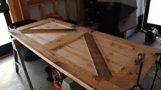 How To Build A Board and Batten Door [upl. by Anoy]