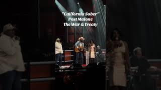 Post Malone Opry Debut quotCalifornia Soberquot The War and Treaty [upl. by Eerehc]