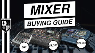 Audio Mixer Buying Guide  A Checklist Before You Buy [upl. by Brenton176]