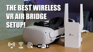 The best Wireless VR Setup for Quest 2 AirLink and Virtual Desktop [upl. by Julieta]