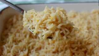 Classic Rice Pilaf  How to Make Perfect Rice [upl. by Eineg]