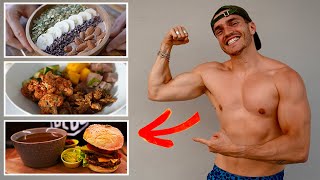 TOUT CE QUE JE MANGE POUR PRENDRE DU MUSCLE⎪UN JOUR DANS MON ASSIETTE [upl. by Namar]