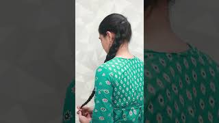 New Hairstyle Different way to do ponytail longhair hairstyle hairstyleforgirls [upl. by Atsillac741]